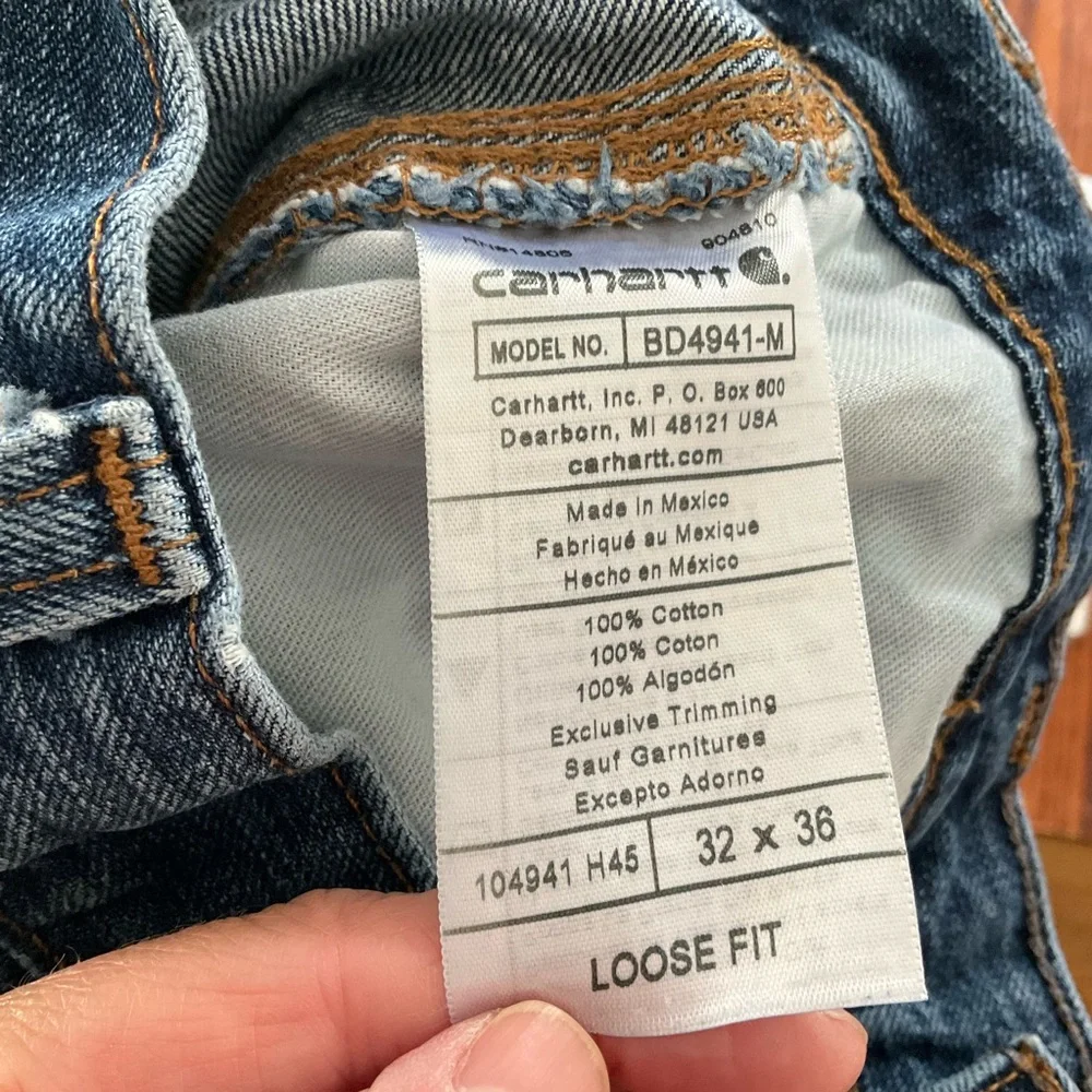 Carhartt Men’s Utility Loose Fit Jeans